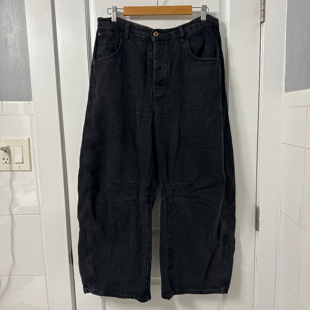 We The Free Mid Rise Barrel Jeans